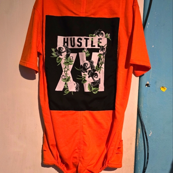 FIVE BY FIVE BY MASTERPIECE Men's HUSTLE T- SHIRT MEDIUM - Picture 2 of 3